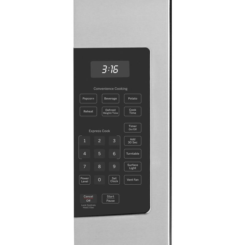 GE® 1.6 Cu. Ft. Over-the-Range Microwave Oven JVM3160RFSS