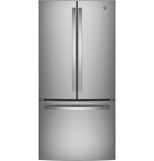 GE GWE19JYLFS 33-inch Counter-Depth French Door Refrigerator