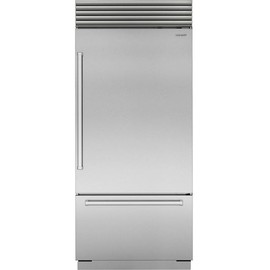 CL3650UID/S Classic Series 36” Over-and-Under Refrigerator/Freezer with Internal Dispenser