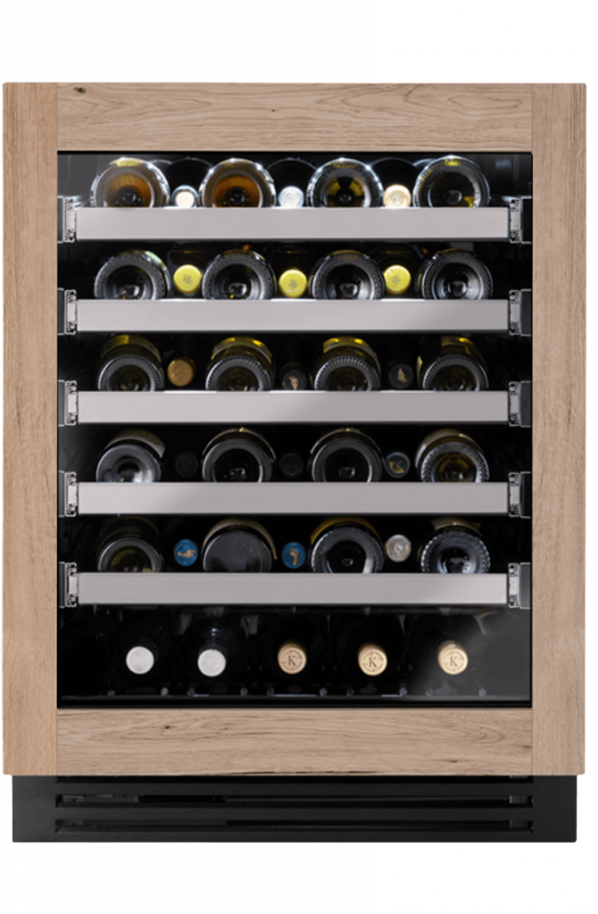 True TUWADA-24-RG-A~O 24" ADA Undercounter Wine Cabinet – Overlay Glass Panel Ready