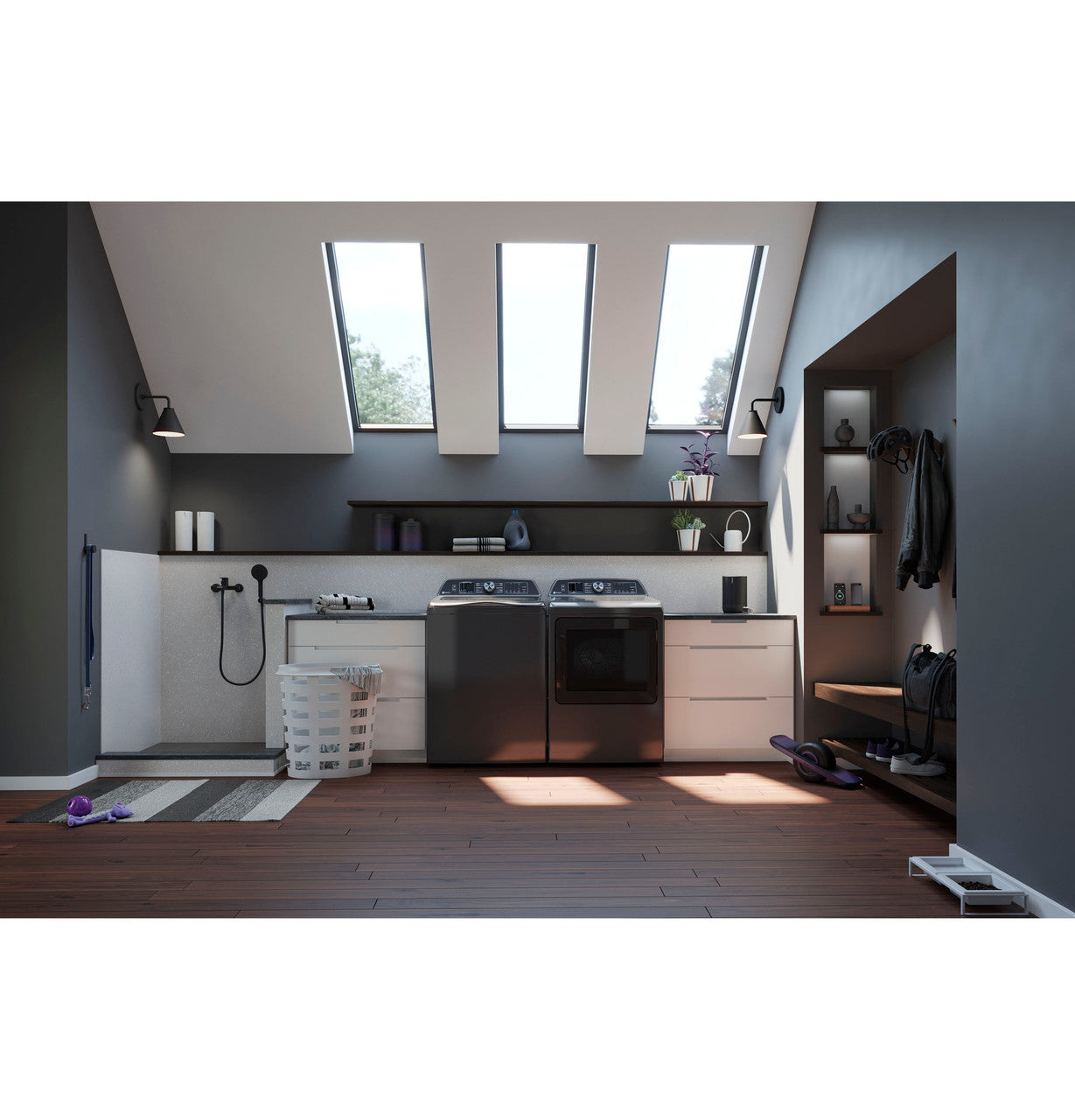 GE Profile PTW700BPTDG 5.4 cu. ft. Top Load Washer with Impeller