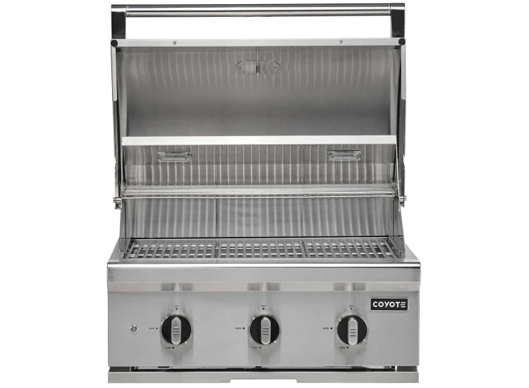 Coyote C3C30 30" C-Series Built-In Gas Grill – Stainless Steel