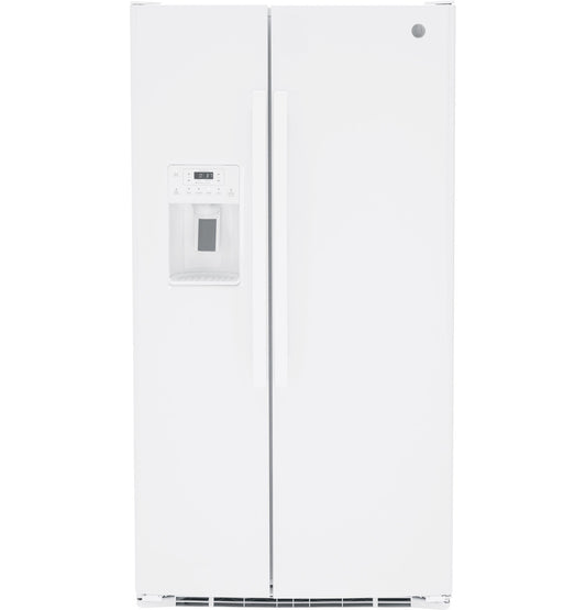 GE GSE25GGPWW 36-inch Side-by-Side Refrigerator ENERGY STAR® Refrigerator