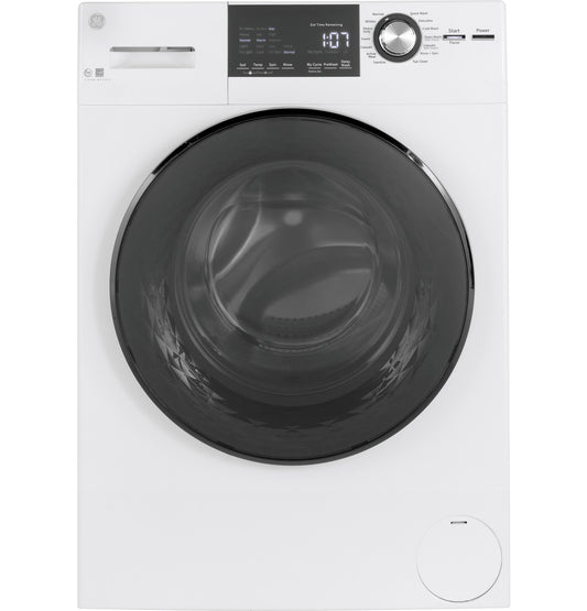 GE® ENERGY STAR® 24" 2.4 Cu. Ft. Compact Front Load Washer with Steam