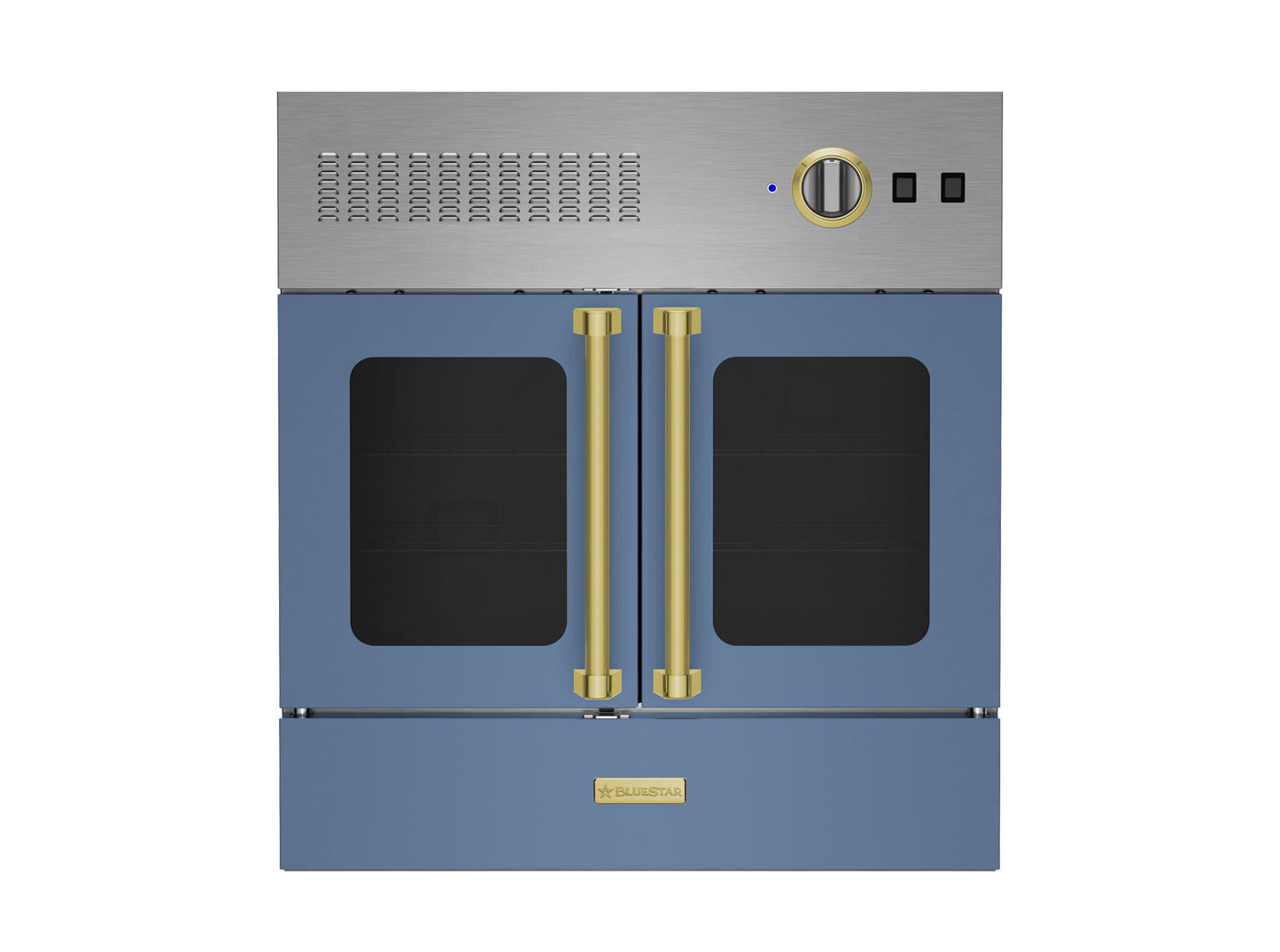 BlueStar BWO30AGSV2 30" Gas Wall Oven with French Doors – Stainless Steel