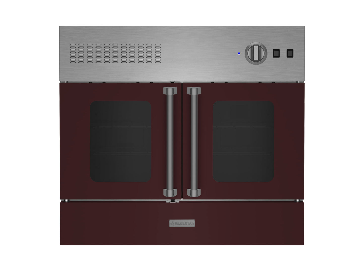 BlueStar BWO36AGSV2 36" Gas Wall Oven with French Doors – Stainless Steel