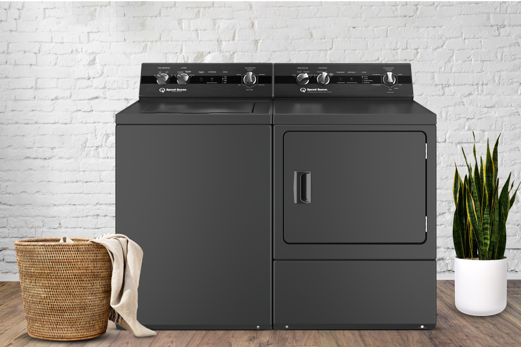 Speed Queen DC5004BE 27" DC5 Sanitizing Electric Dryer with Pet Plus™ – Matte Black