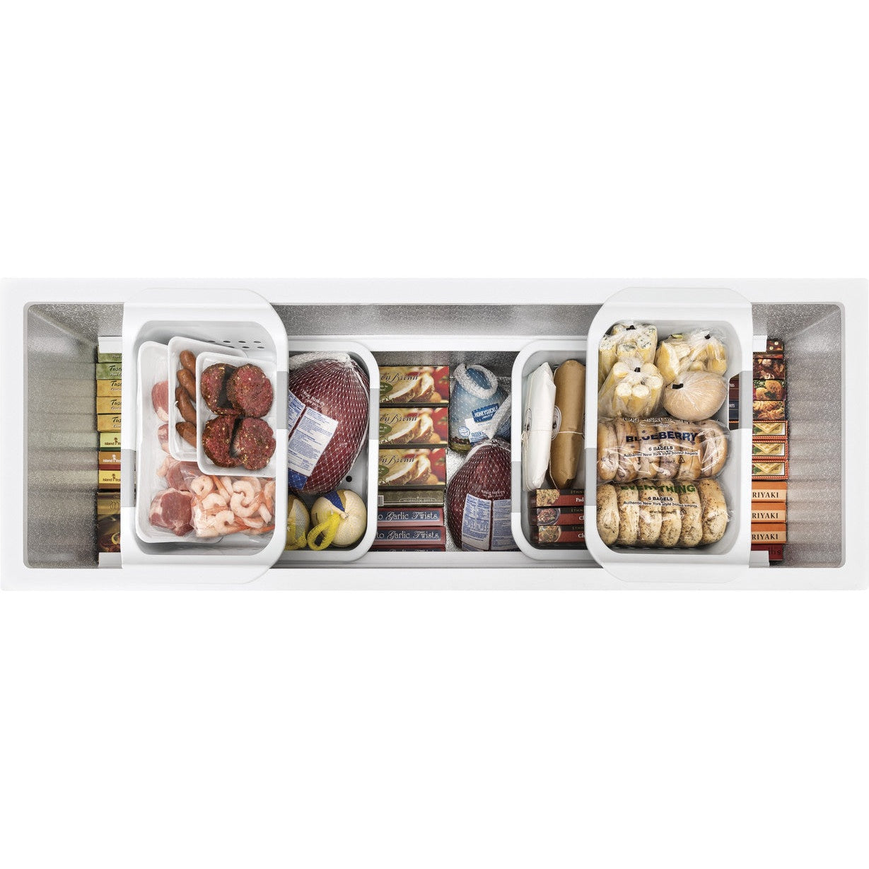 GE FCM16DLWW 15.7 Cu. Ft. Manual Defrost Chest Freezer – White