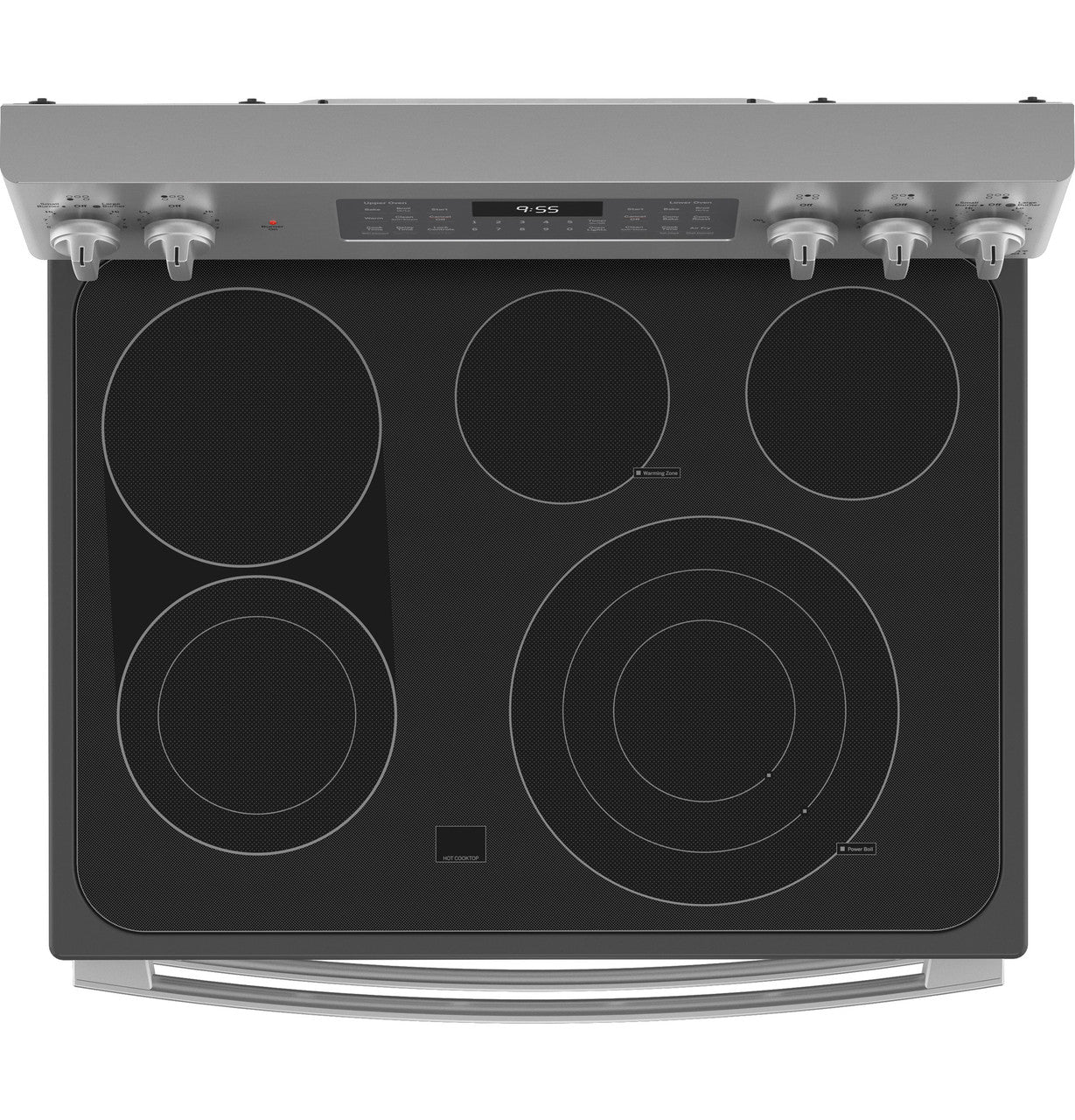 GE Profile™ 30" Smart Free-Standing Electric Double Oven Convection Range with No Preheat Air Fry
