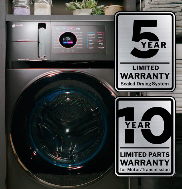 GE Profile™ 4.8 Cu. Ft. UltraFast Combo Washer & Dryer – Carbon Graphite
