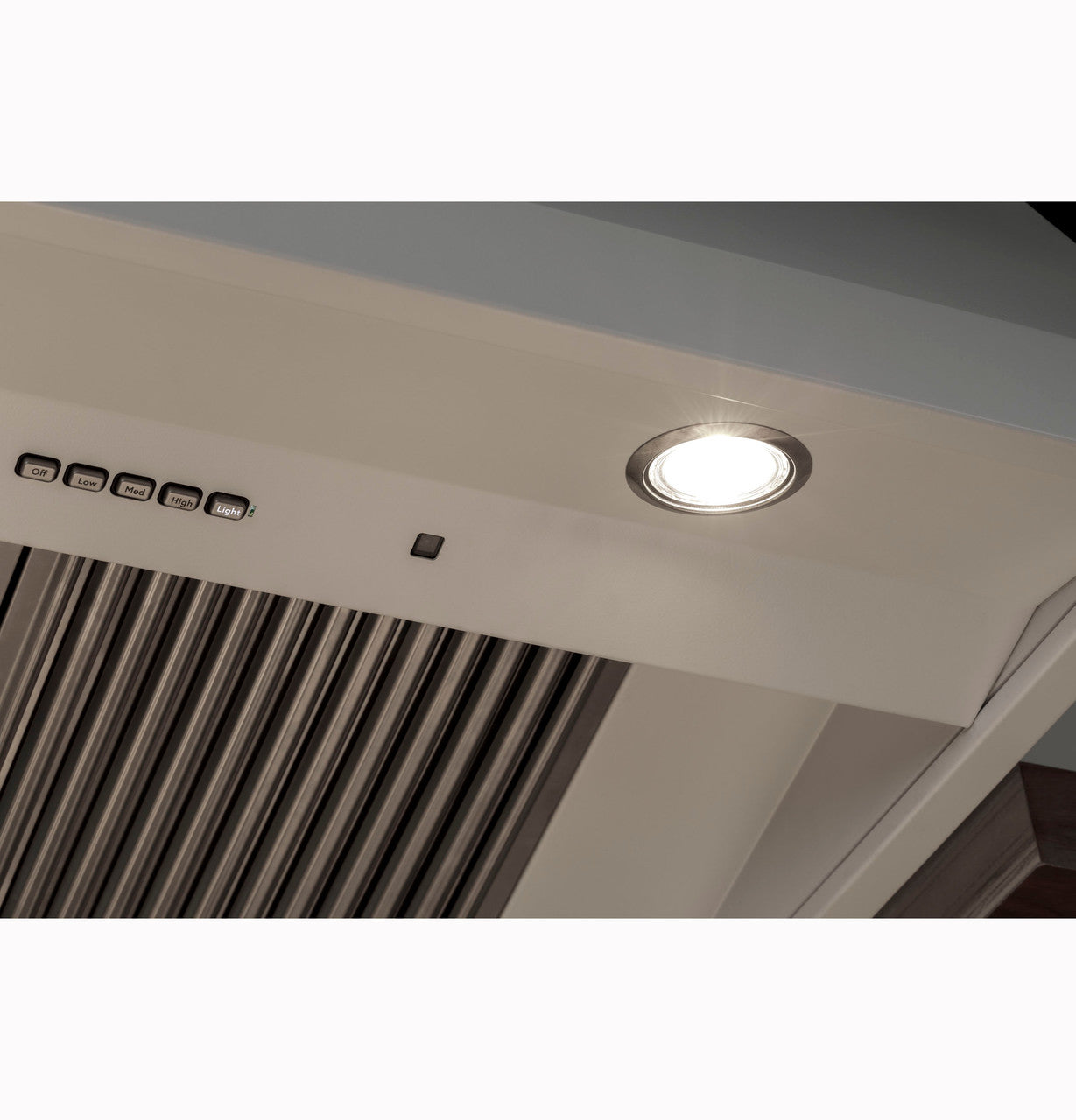 Café CVW93044PWM 30" Commercial-Style Wall Mount Range Hood - Matte White