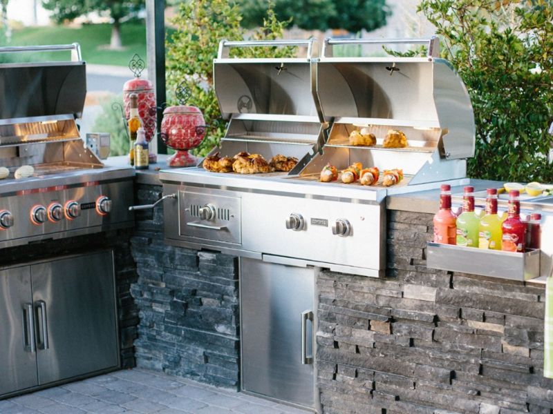 Coyote C3HY50 50" Built-In Hybrid Gas & Charcoal Grill – Stainless Steel