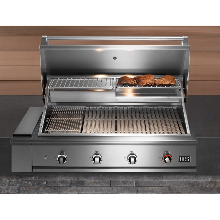 DCS BE1-48C 48" Series 9 Built-In Charcoal and Gas Grill
