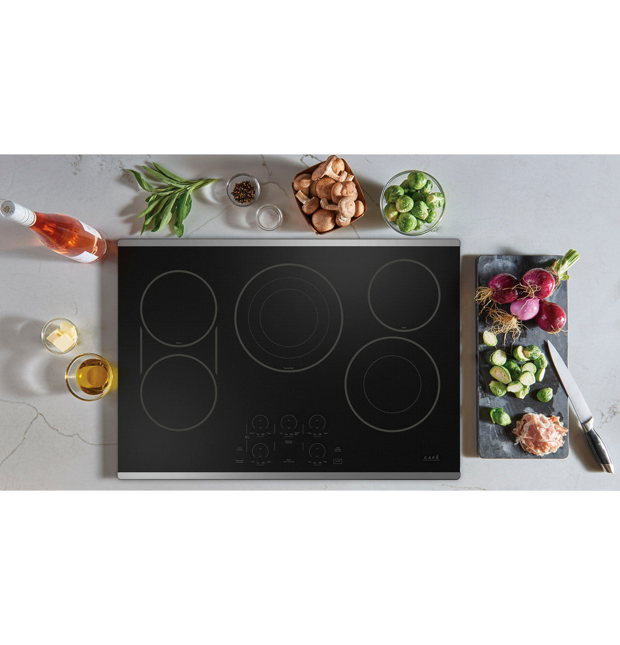Café CEP90302TSS 30" Touch-Control Electric Cooktop – Stainless Steel