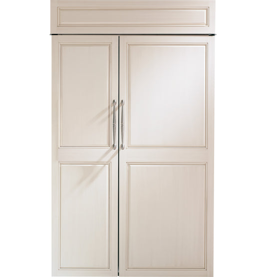 Monogram 48" Built-In Side-by-Side Refrigerator - Panel Ready