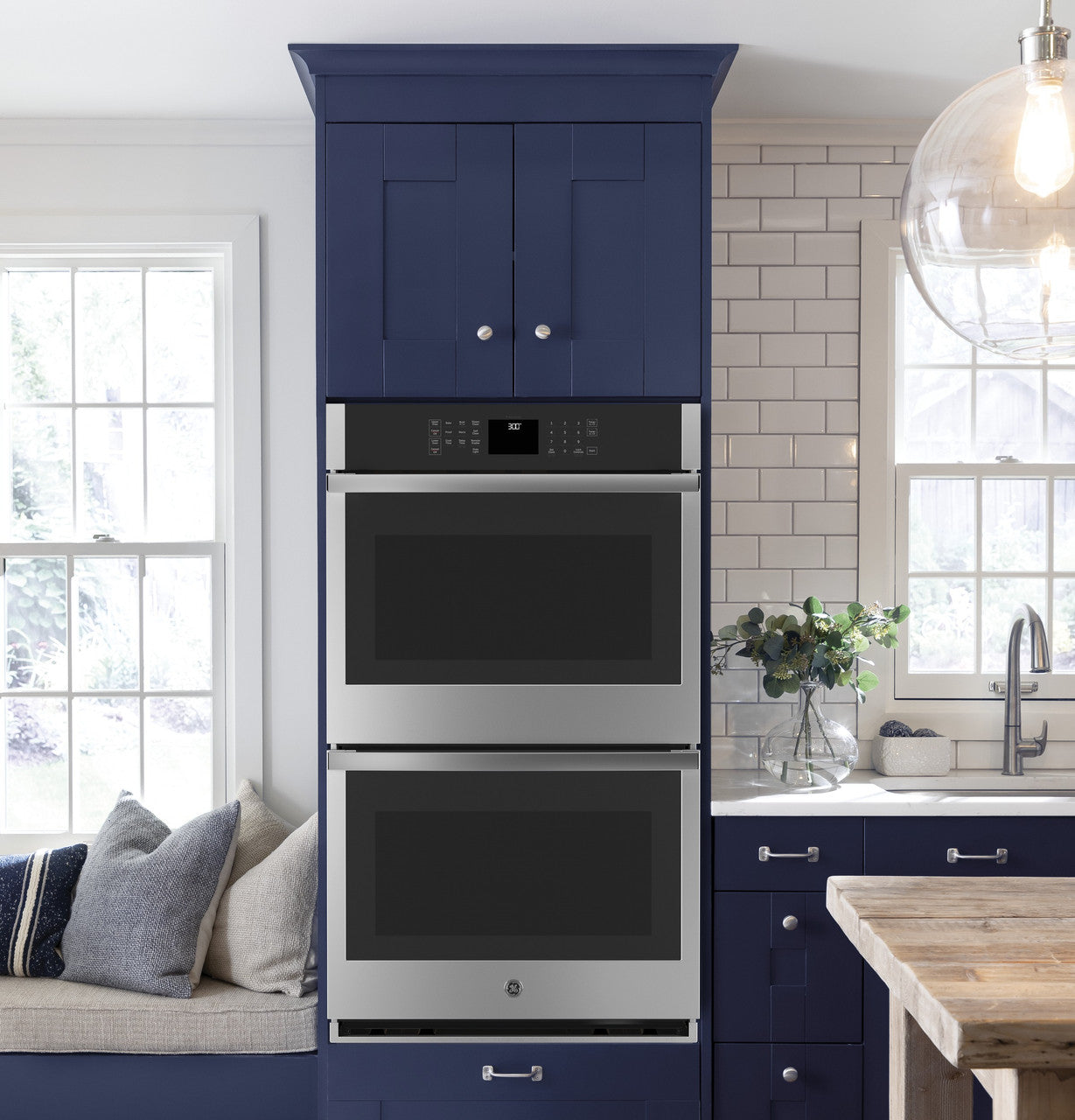GE JTD3000SNSS 30" Smart Built-In Double Wall Oven – Stainless Steel