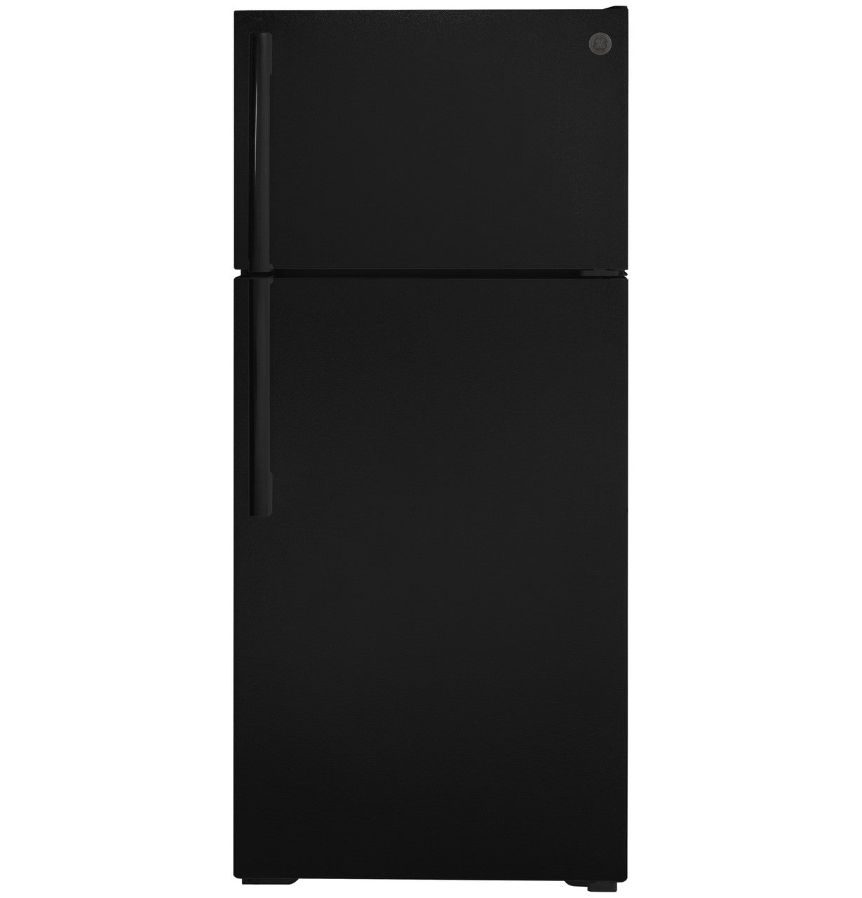 GE GTE17DTNRBB 28" ENERGY STAR® Top-Freezer Refrigerator – 16.6 Cu. Ft. – Black