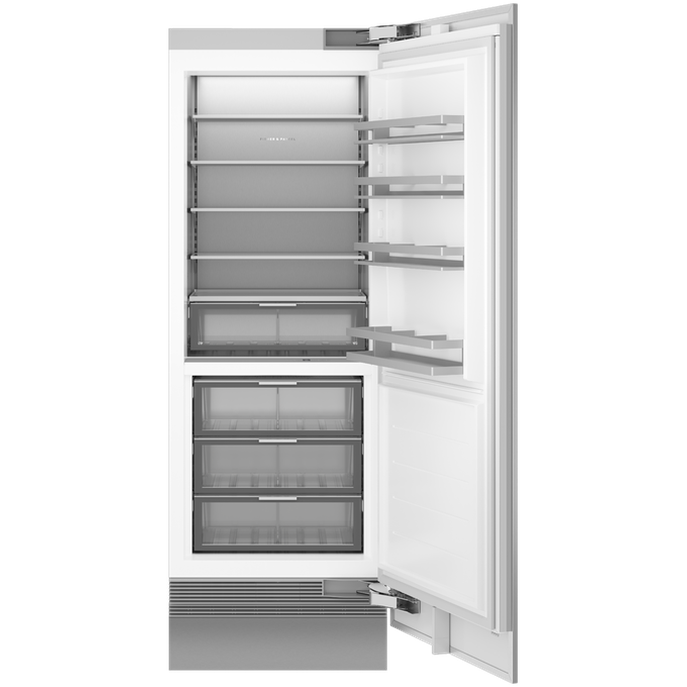 Fisher & Paykel RS3084SRHE1 30" Series 11 Panel-Ready Integrated Column Refrigerator with Internal Water Dispenser