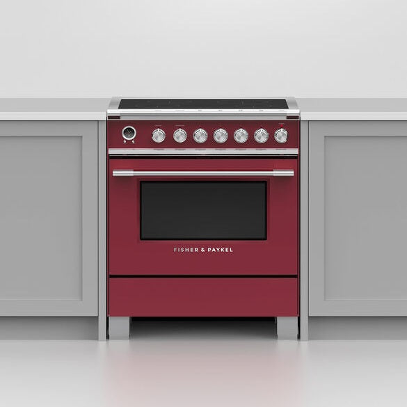 Fisher & Paykel OR30SCI6R1 30" Series 9 Classic Induction Range – Red