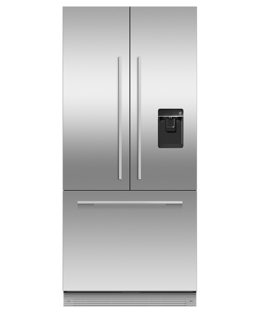 Fisher & Paykel RS32A72U1 32" Series 7 Panel-Ready Integrated French Door Refrigerator Freezer with Ice & Water 72" tall