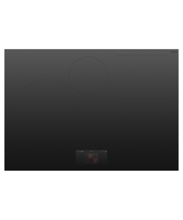 Fisher & Paykel CI304DTTB1 30" Induction Cooktop with 4 Zones & SmartZone - Black Glass
