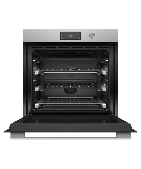 Fisher & Paykel OB30SCPUDX3 30" Series 9 Contemporary Built-In Oven – Silver Glass