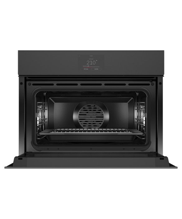 Fisher & Paykel OS24NMTNB1 24" Compact Handleless Steam Oven