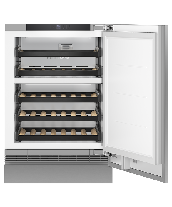 Fisher & Paykel RS2435V2R1 24" Series 9 Panel-Ready Integrated Wine Cabinet Solid Door