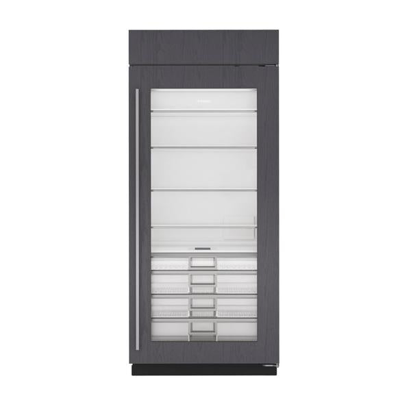 CL3650RG/O – Built-In 36" Column Refrigerator with Glass Door