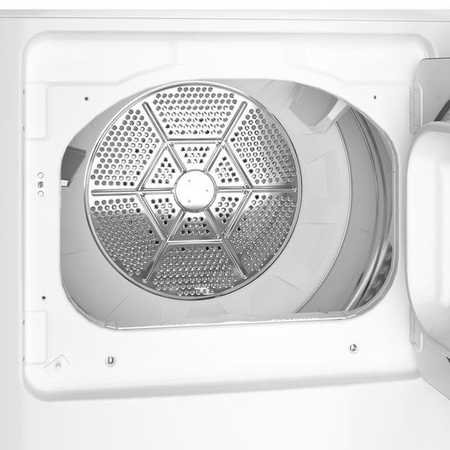 GE 7.2 cu. ft. GTD38EASWWS Capacity Electric Dryer with Up To 120 ft. Venting and Reversible Door