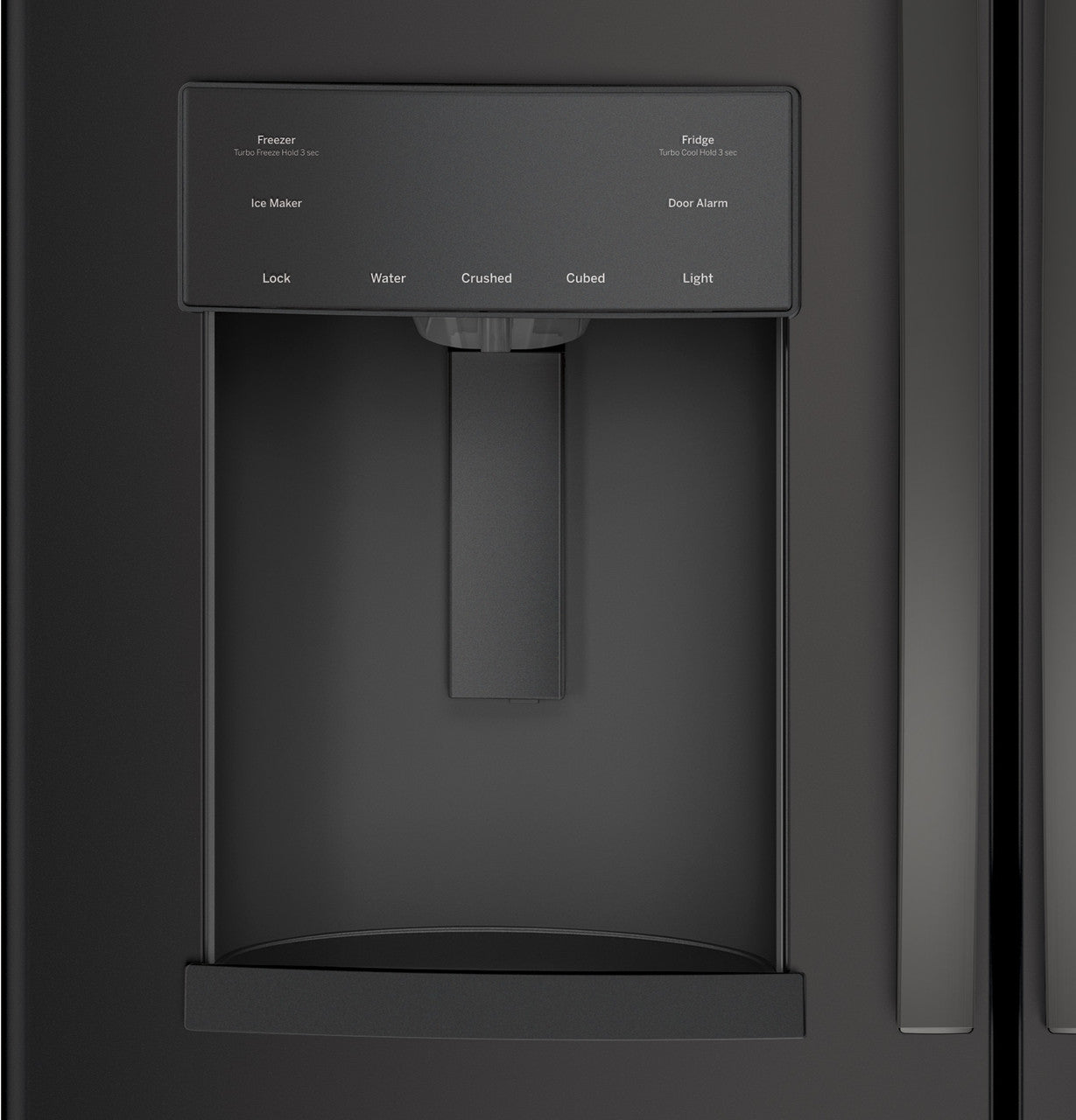 GE GYE22GENDS 36" Counter-Depth French Door Refrigerator 22.1 Cu. Ft. – Fingerprint Resistant Black Slate