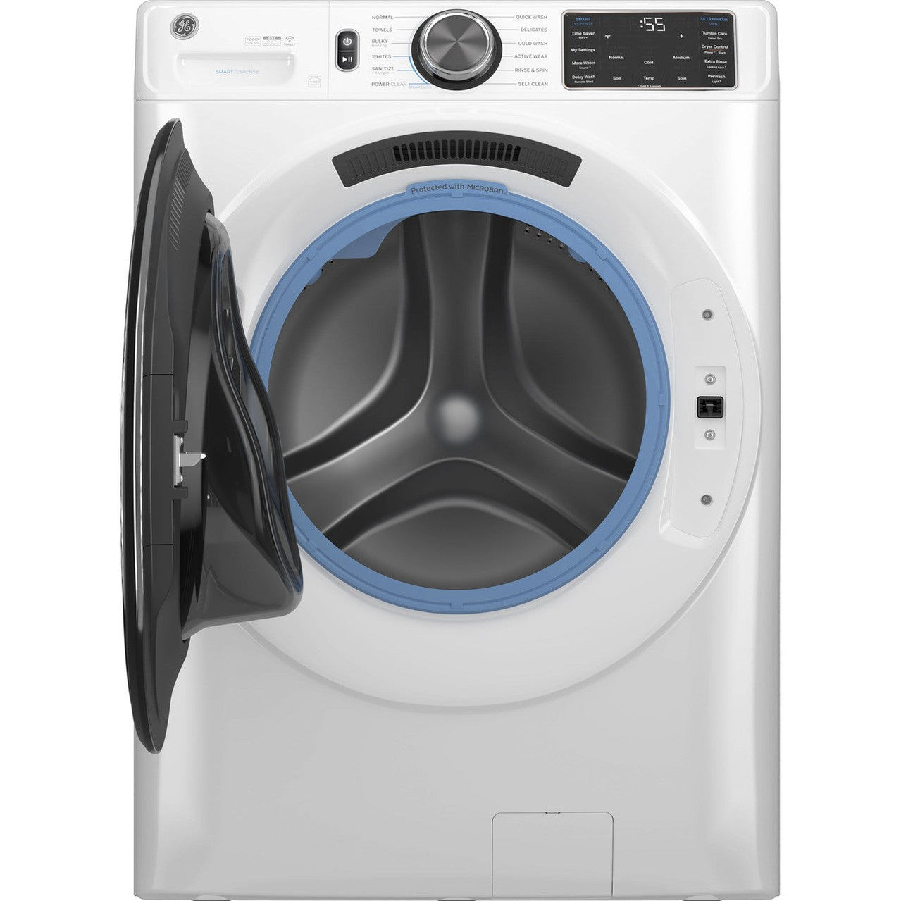 GE GFW655SSVWW 5.0 cu. ft. Front Load Washer with UltraFresh Vent
