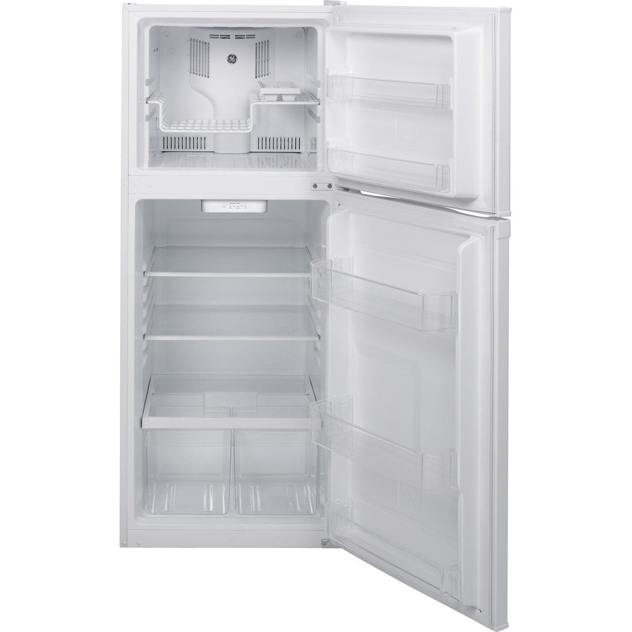 GE GPE12FGKWW 11.6 Cu. Ft. Top-Freezer Refrigerator