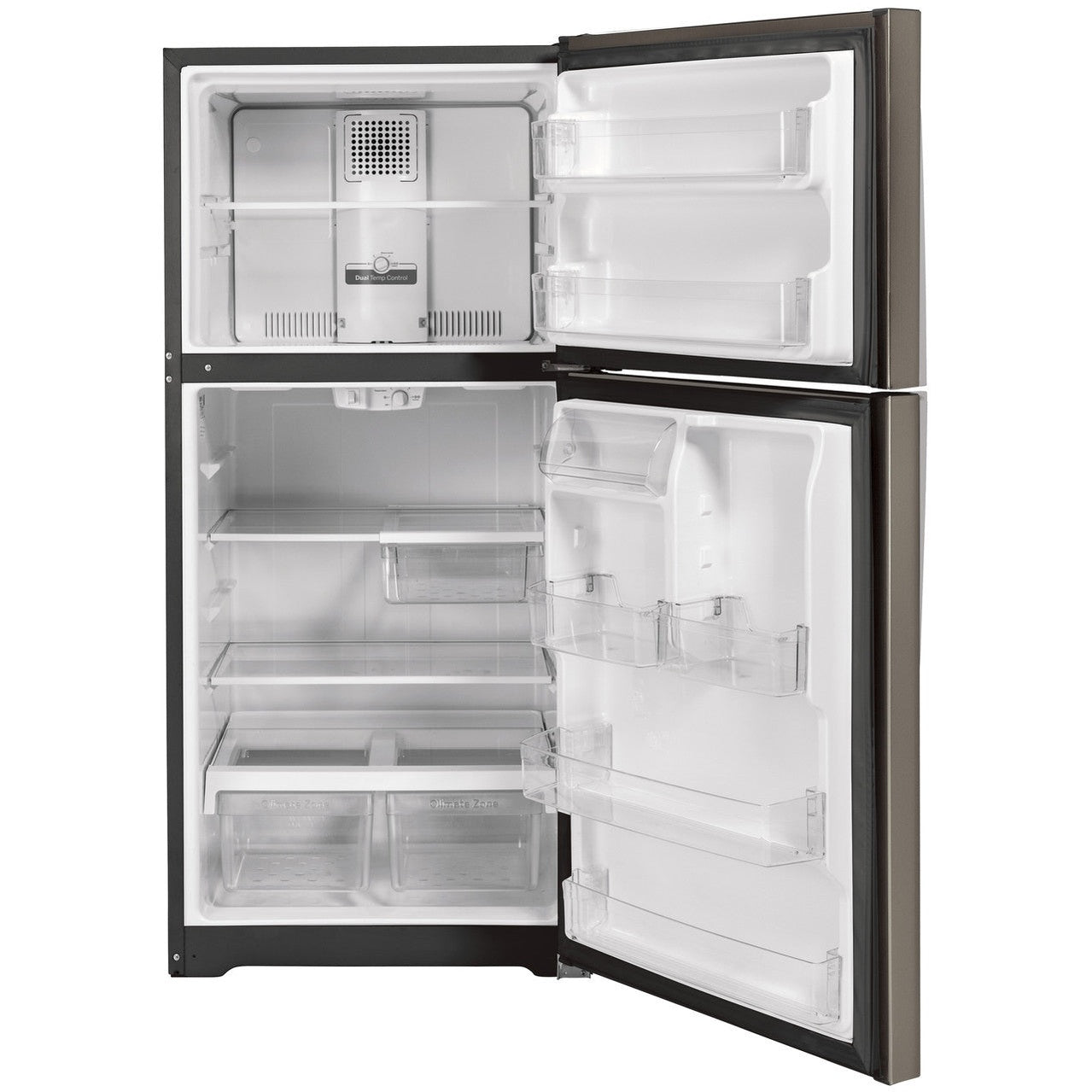 GE GTS22KMNRES 33" Garage-Ready Top-Freezer Refrigerator 21.9 Cu. Ft. – Fingerprint Resistant Slate