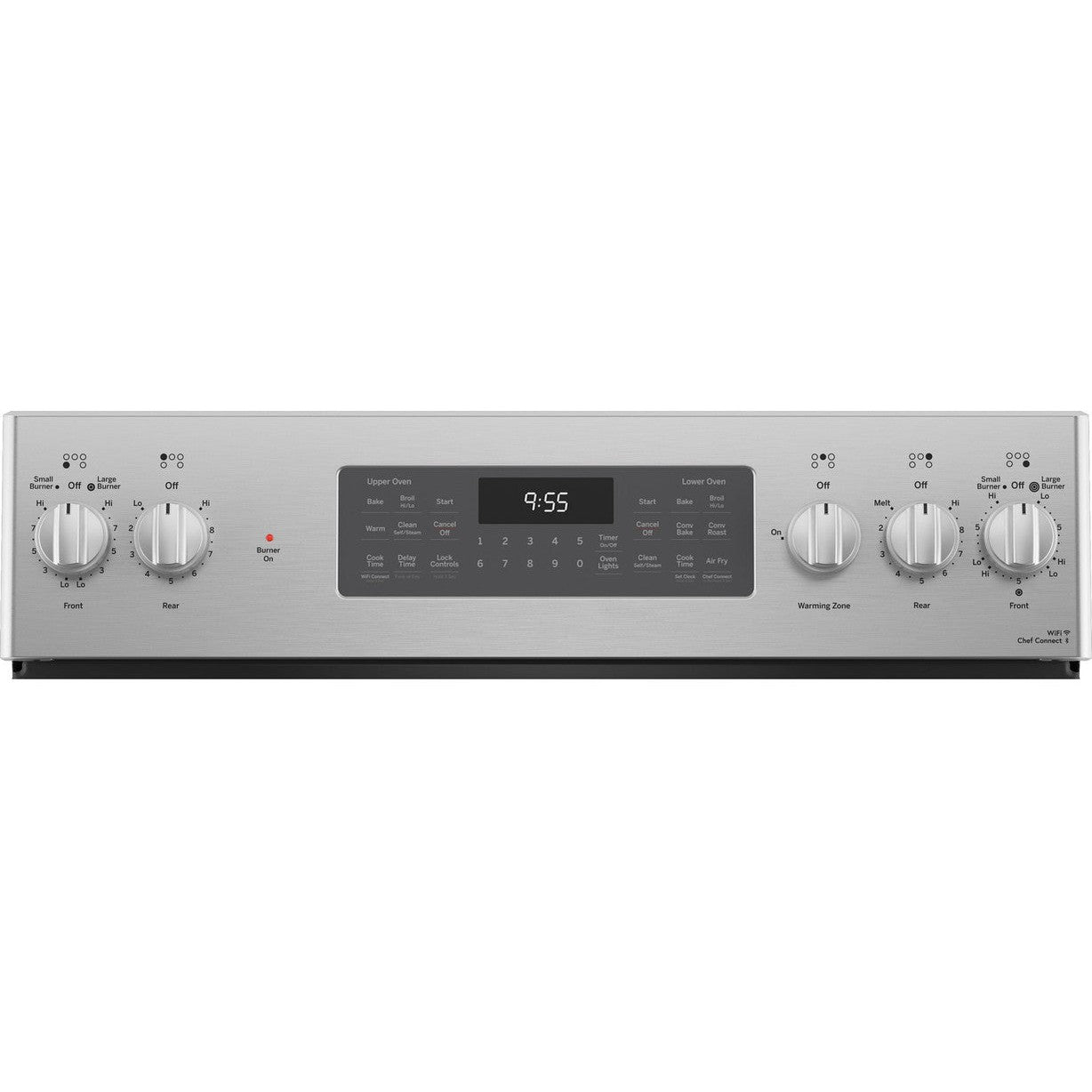 GE Profile™ 30" Smart Free-Standing Electric Double Oven Convection Range with No Preheat Air Fry