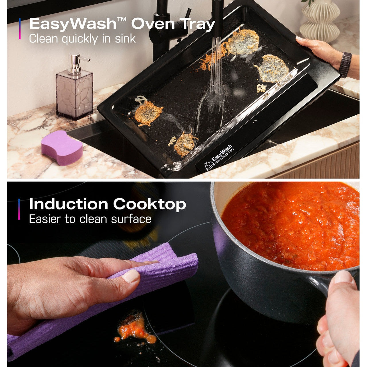GE Profile PHS93EYPFS 30" 5.3 Cu. Ft. Smart Slide-In Induction & Convection Range with No Preheat Air Fry