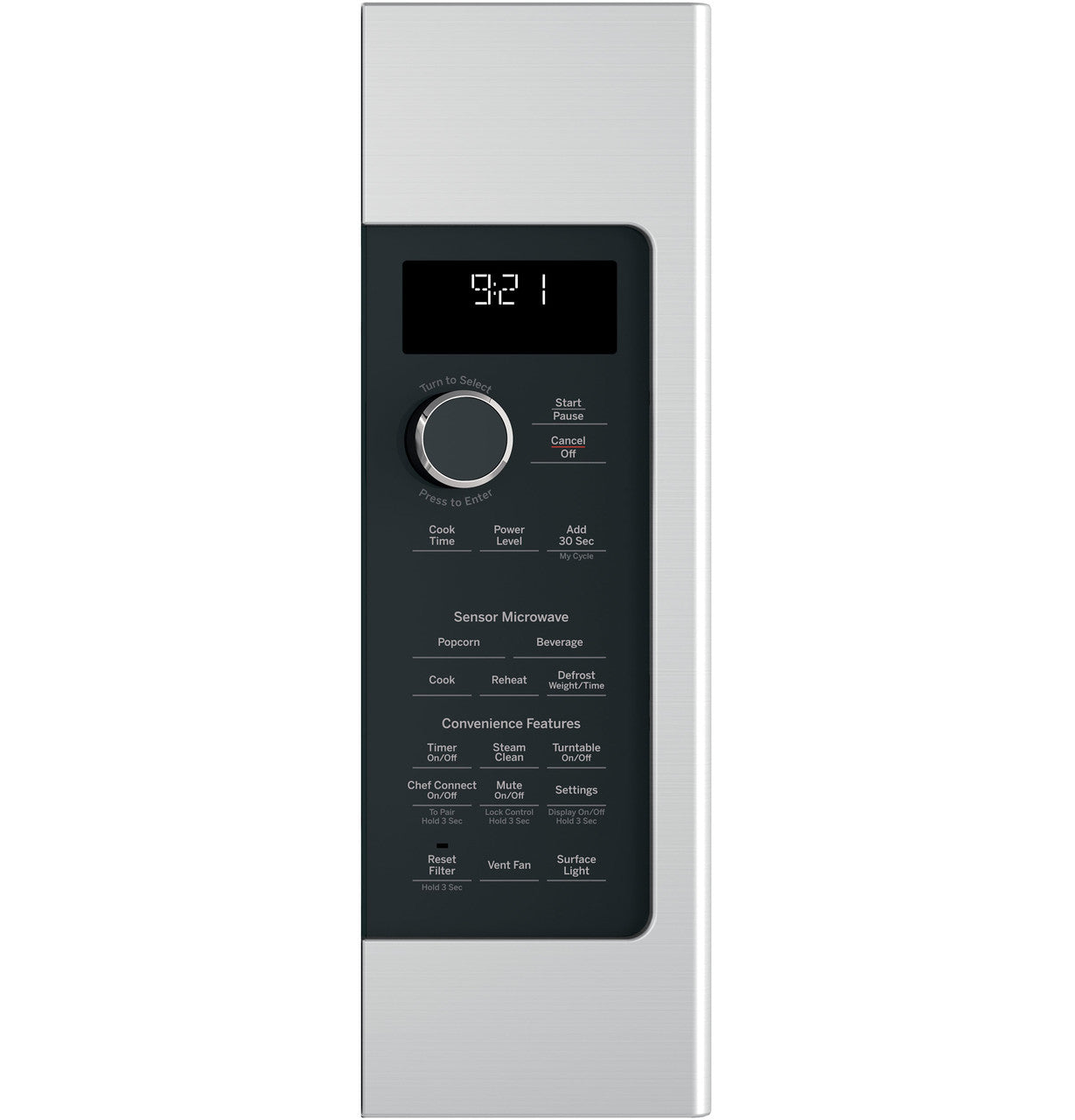 GE Profile PVM9215SKSS 2.1 Cu. Ft. Over-the-Range Sensor Microwave Oven