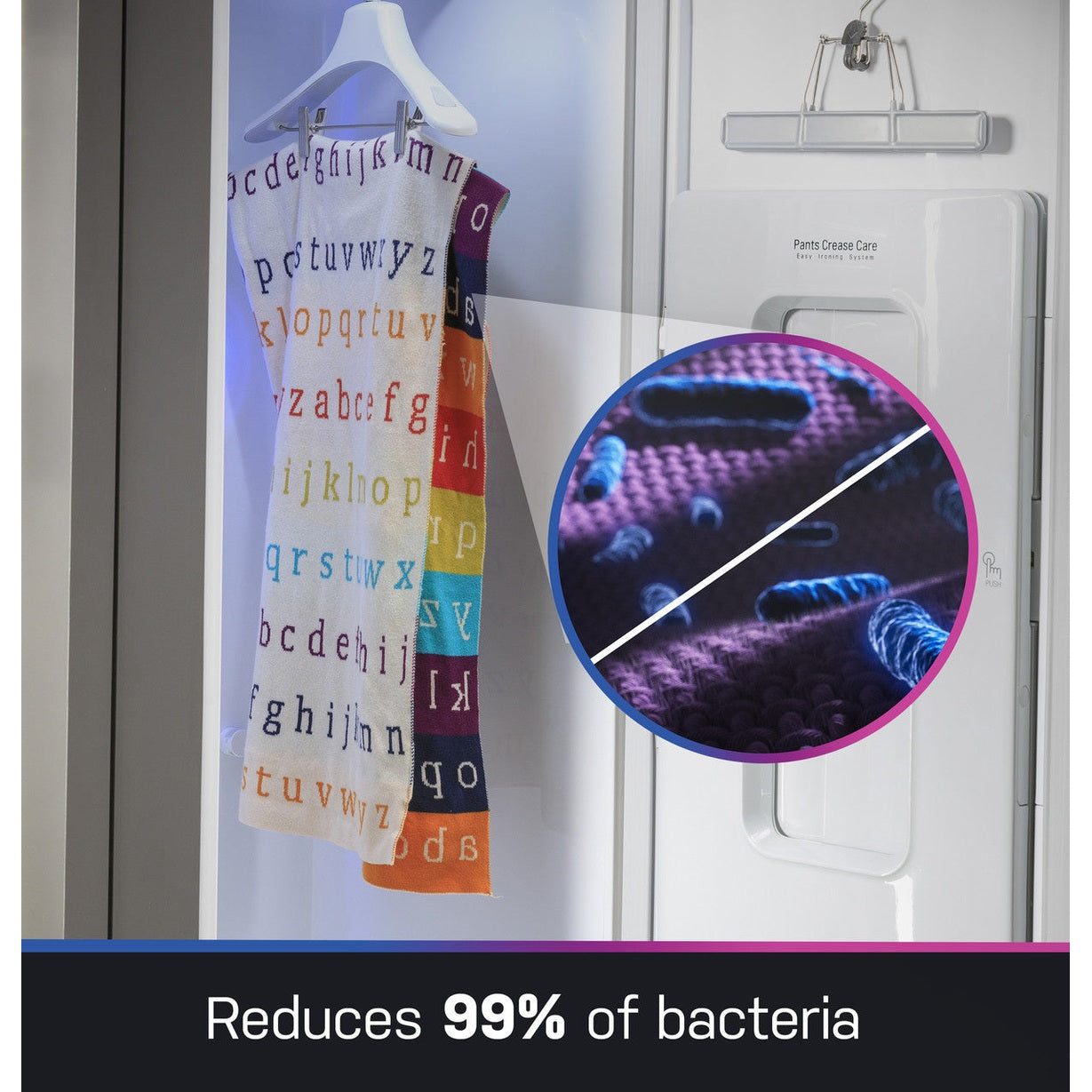 GE Profile Steam Closet with Fabric Refresh