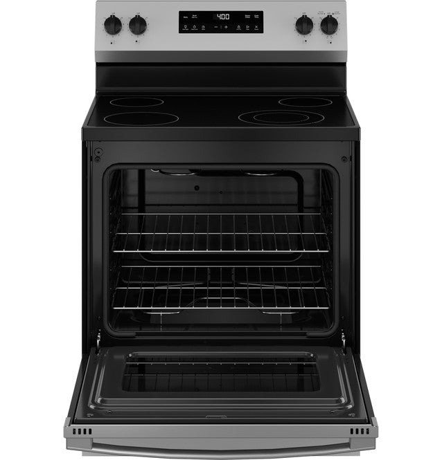 GE® ENERGY STAR® 30" Free-Standing Electric Range - Stainless Steel