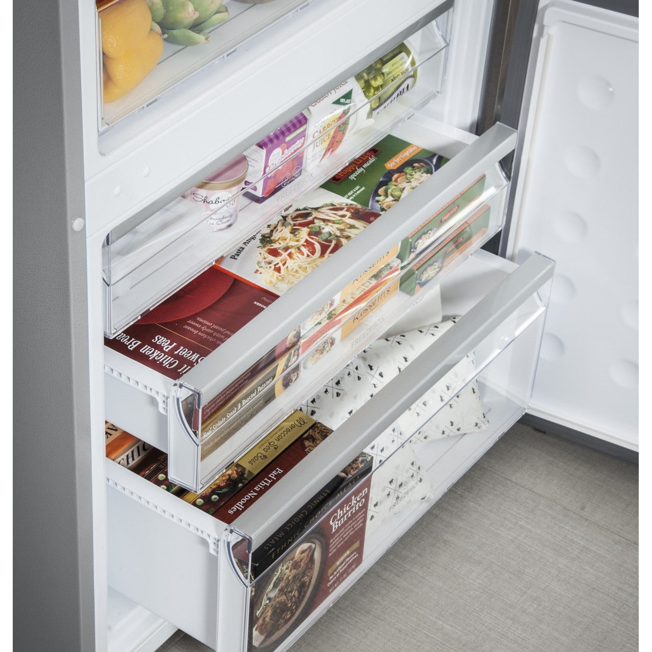 Haier HRB15N3BGS 28" Bottom-Freezer Refrigerator 15 Cu. Ft. – Stainless Steel