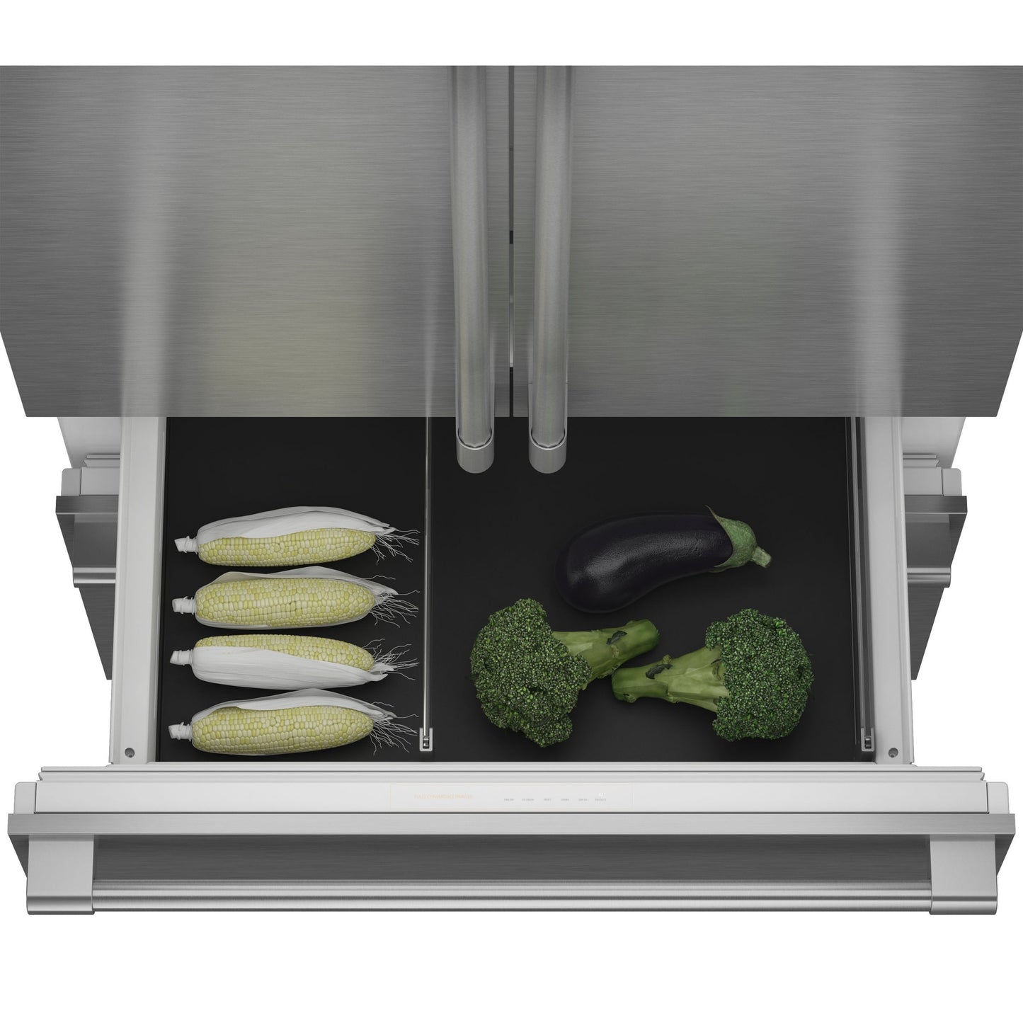 Monogram ZIP364NBVII 36" Panel-Ready Integrated French-Door Refrigerator