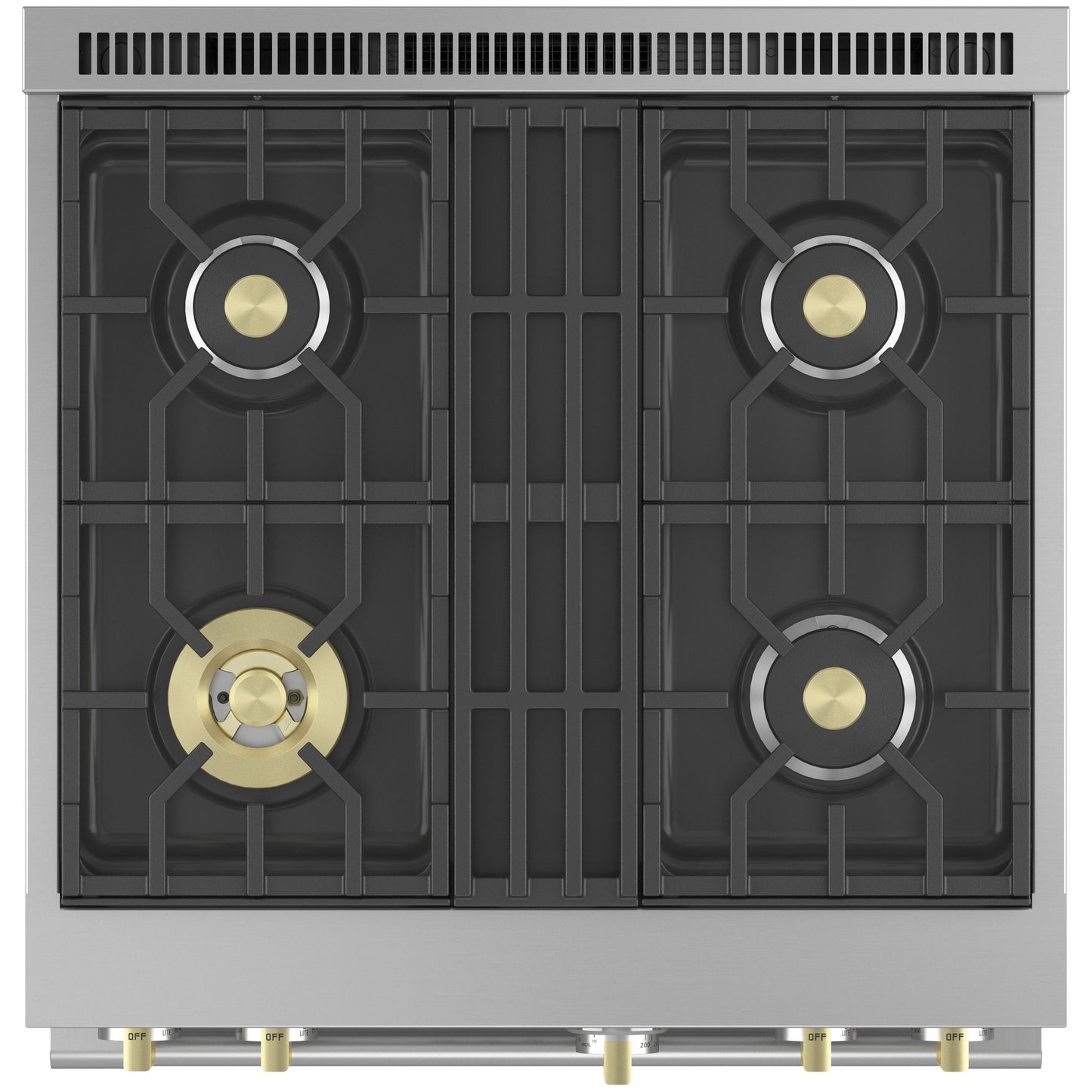 Monogram ZGP304NTSS 30" Gas Range with 4 dual-flame burners