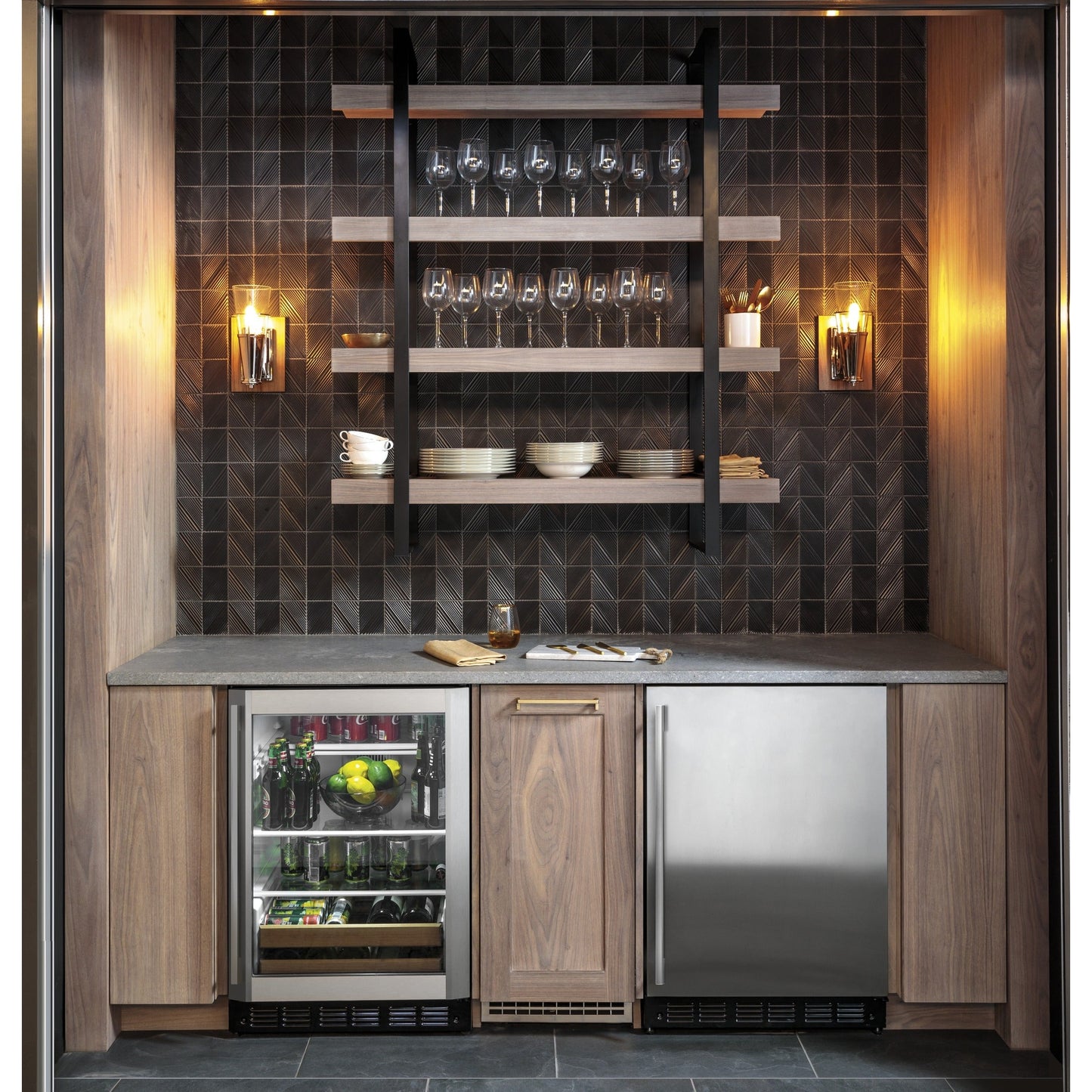 Monogram ZIBI240HII 24" Panel-Ready Built-In Refrigerator with Icemaker