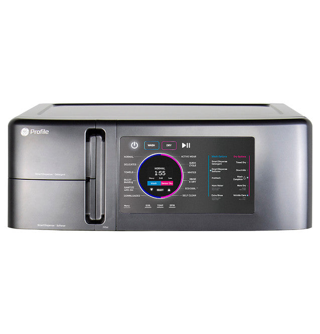 GE Profile™ 4.8 Cu. Ft. UltraFast Combo Washer & Dryer – Carbon Graphite