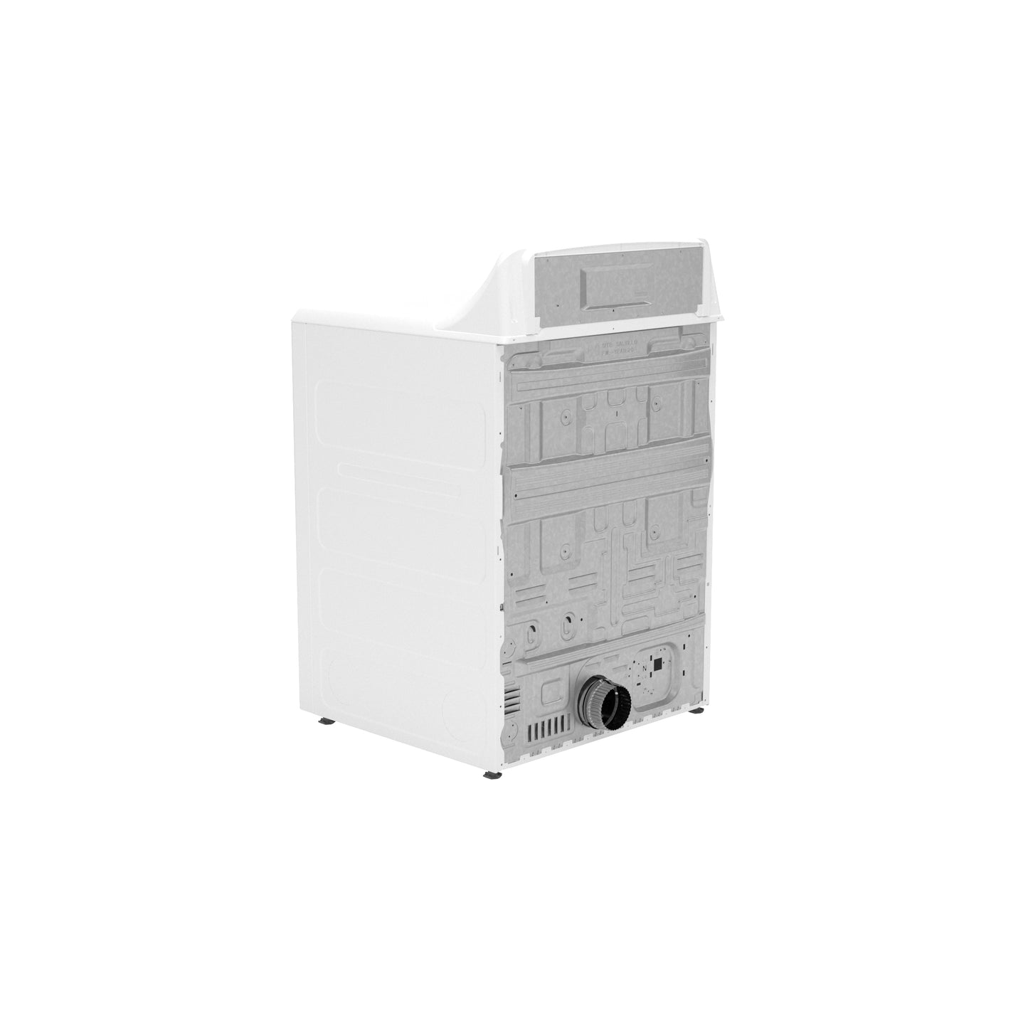 Hotpoint HTX26EASWWW 6.2 cu. ft. Shallow Depth Electric Dryer