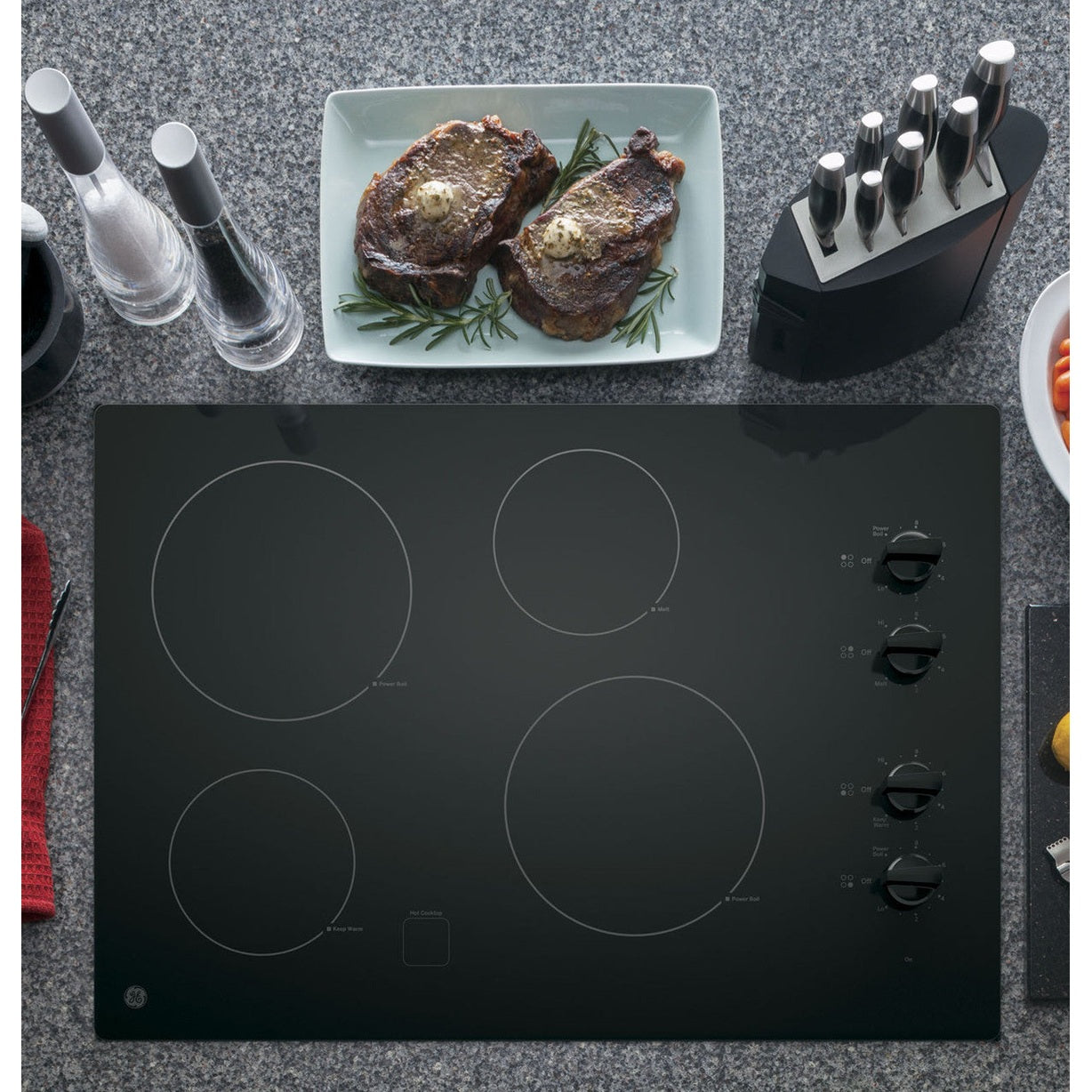 GE Electric Cooktops