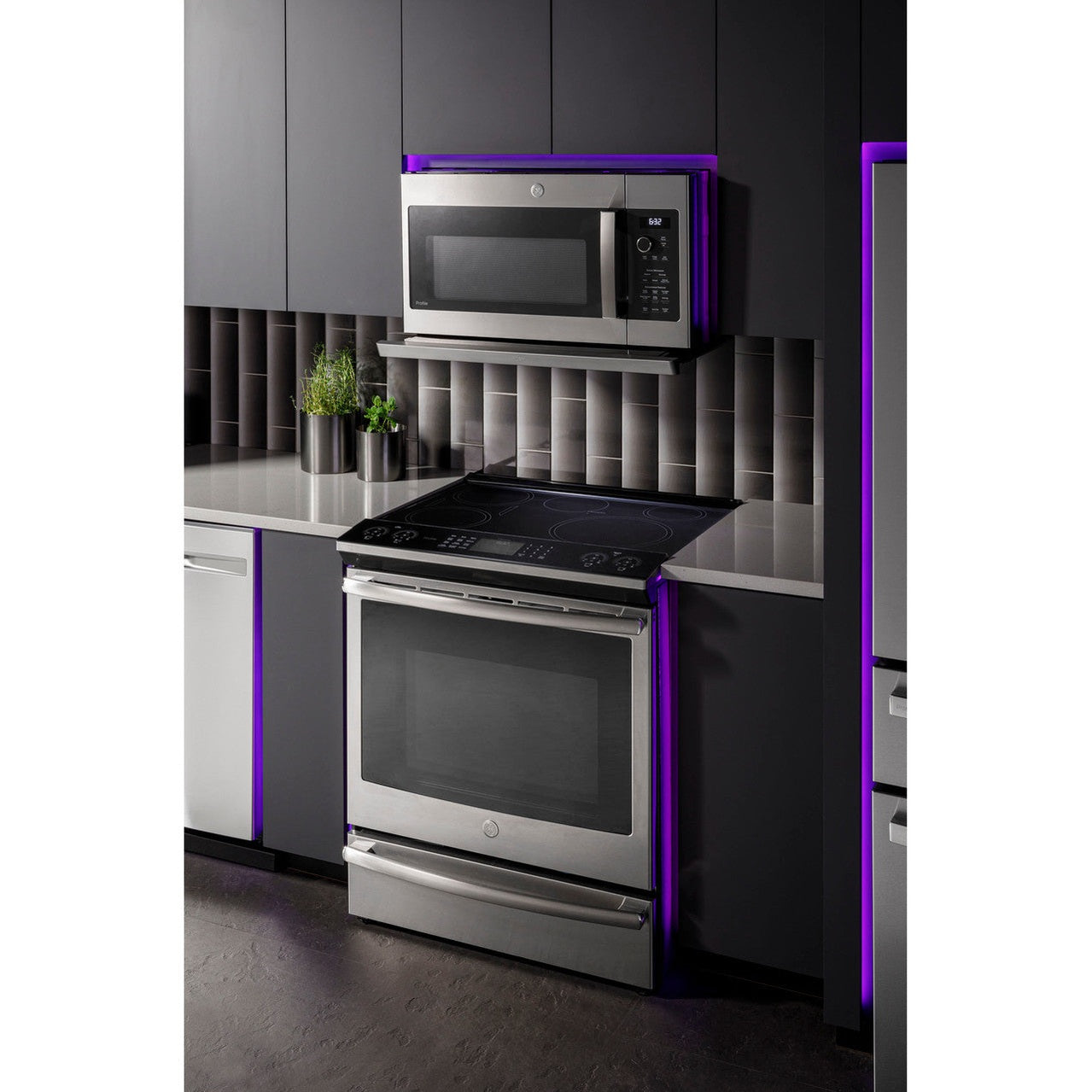GE Profile Microwave Hoods