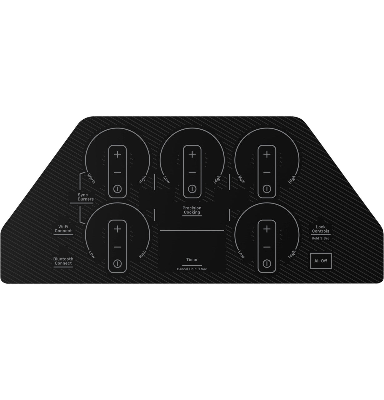 GE Profile PHP9036STSS 36-inch Smart Built-In Induction Cooktop
