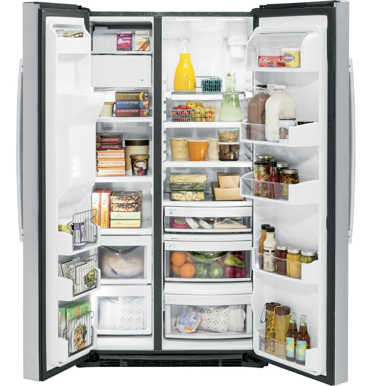 GE Profile PSE25KYHFS 36" 25.3 Cu. Ft. Side-by-Side Refrigerator