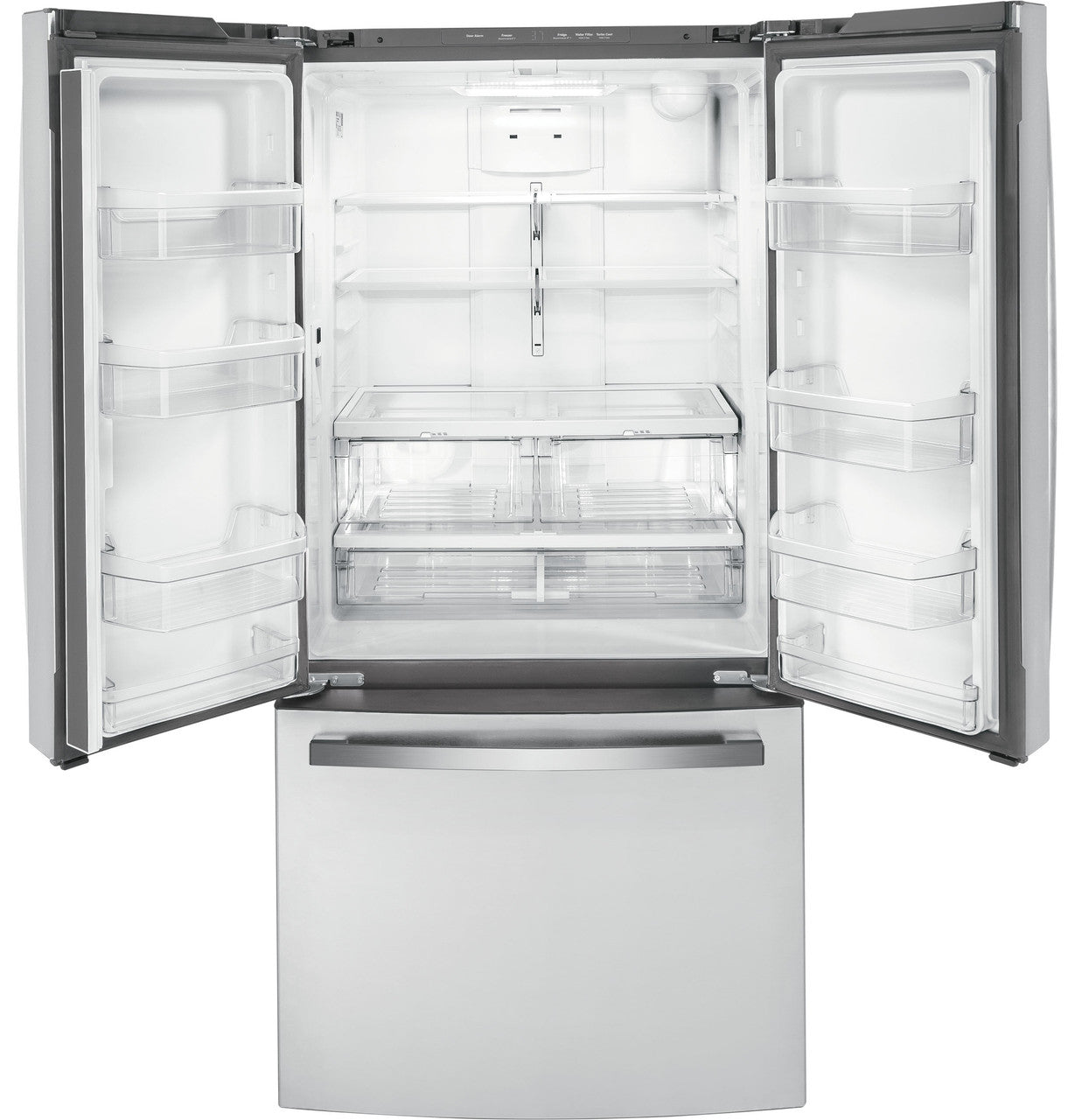 GE GWE19JYLFS 33-inch Counter-Depth French Door Refrigerator